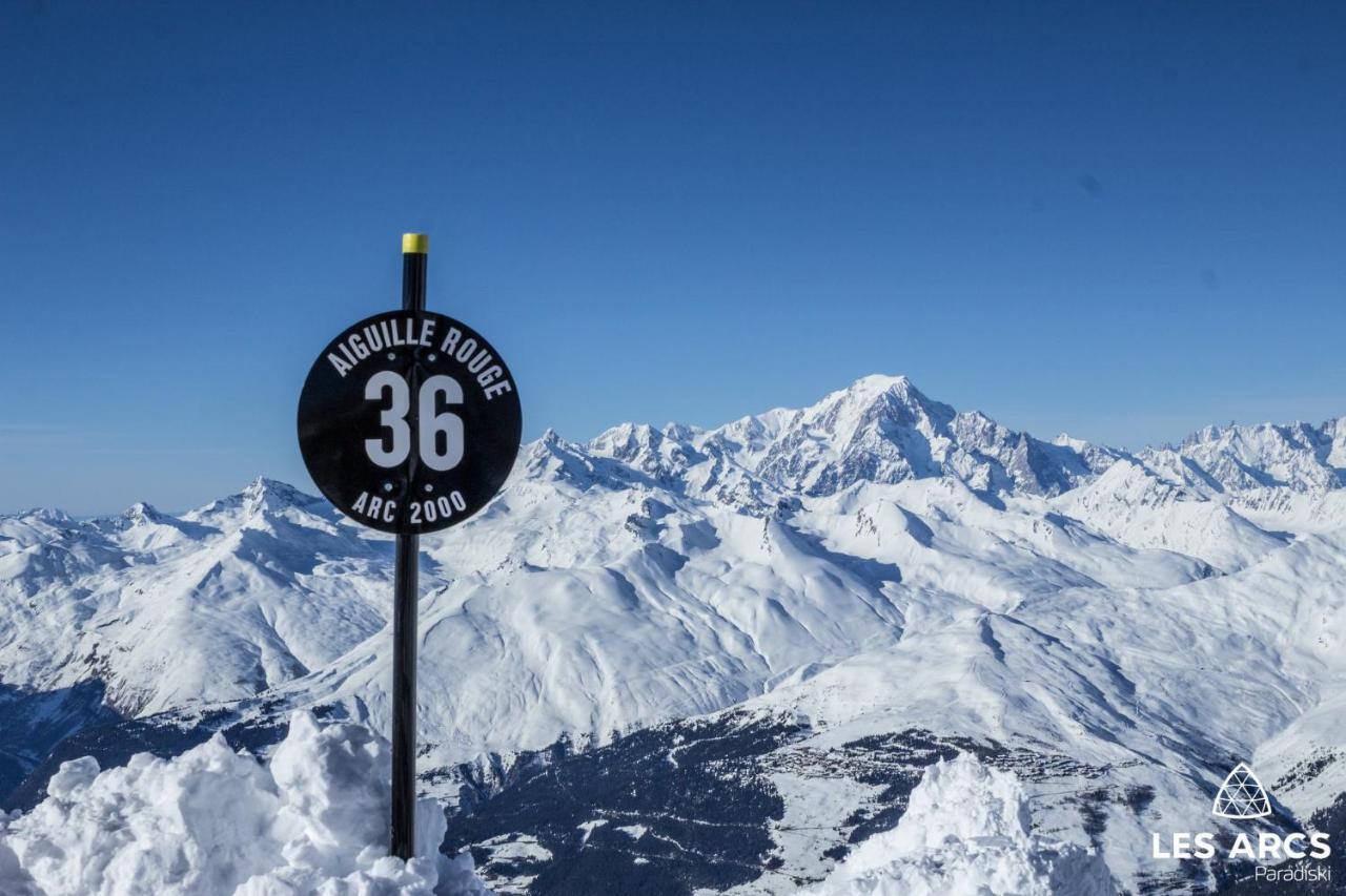 Alps Les Arcs 1950 Prince Des Cimes, Ski-In Out,Swimming Pool, Sauna, Shoes Dryer Бур-Сен-Морис Екстер'єр фото